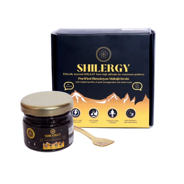 Golden Wellness Blend: Shilajit, Swarna Bhasma, Ashwagandha, and Safed Musli for Energy, Immunity, and Cognitive Support - Image 2